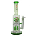 Cross-Crystal Ball Lookah Hookah Glass Smoking Water Pipe (ES-GB-466)